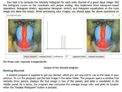 USING JAVA PROGRAMMING . Your task is to compute the intensity