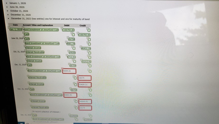 2022, and paid interest at 6% every June 30 and December 31.