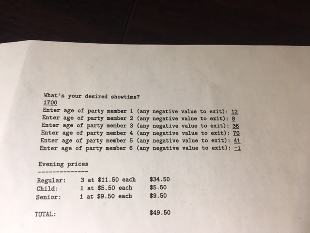while loops? I have not yet learned for loops or arraylists so