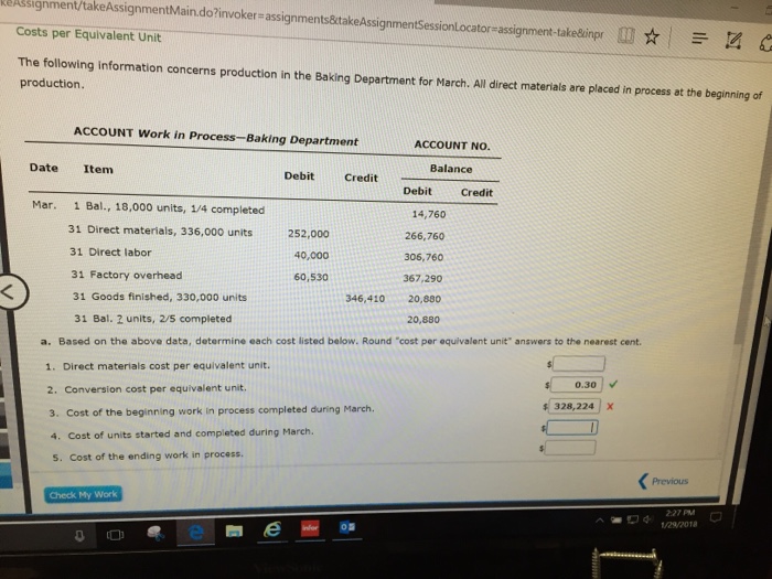  eAssignment take ssignmentMando?n okerassignments takeAssignmentsession ocator=assignment-take Costs per Equivalent Unit npr