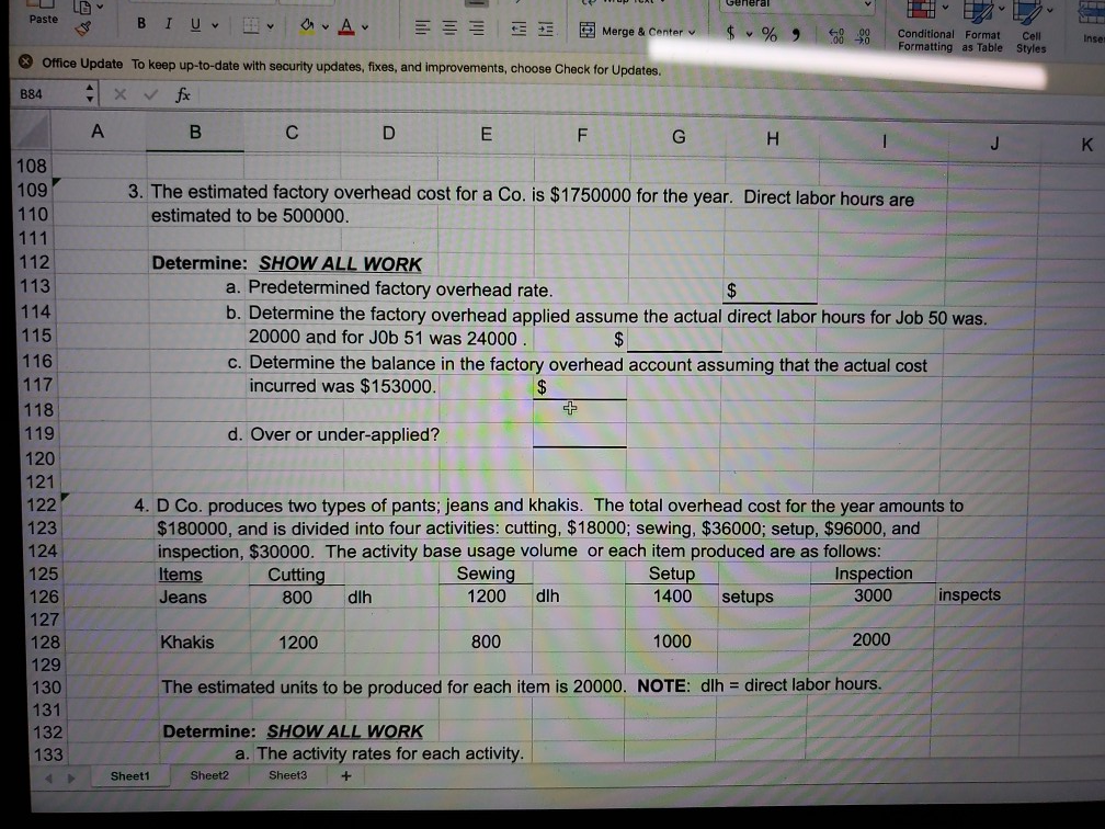  General Paste BIU EE Merge & Center $ % 9 68