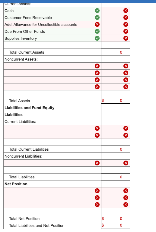 at July 1 were paid in cash. 2. Billings to nongovernmental customers
