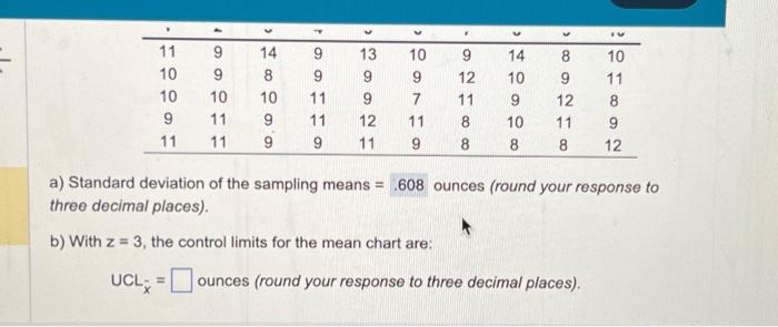(3 sigma) for this problem. process that is considered to be in