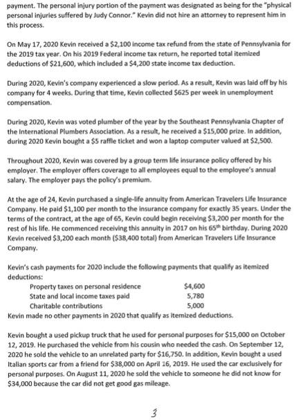 at 101 Blackhorse Lane, Media PA 19063. Kevin lost his late wife,