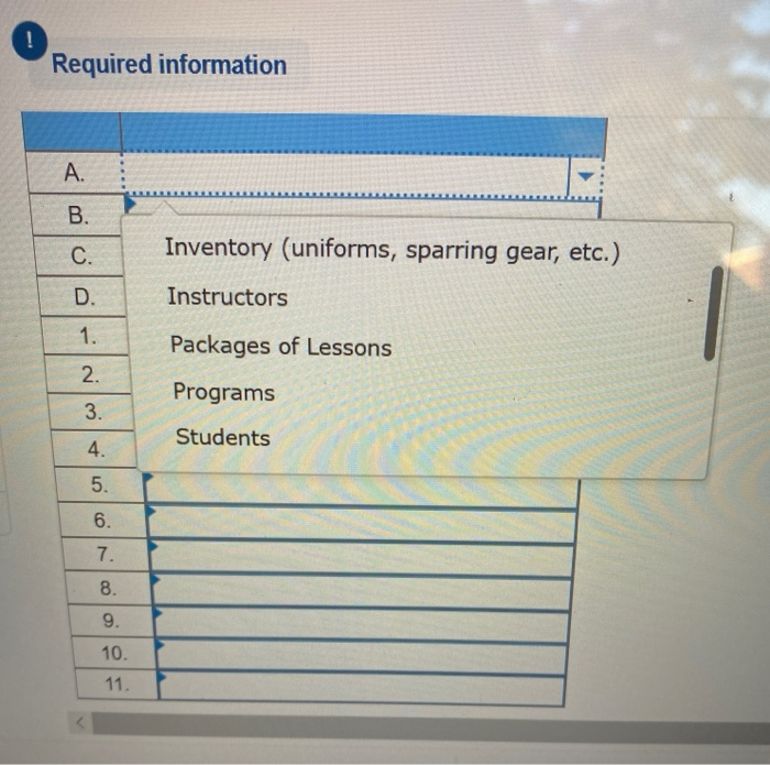 belt program. Each of these programs allows them to take group classes