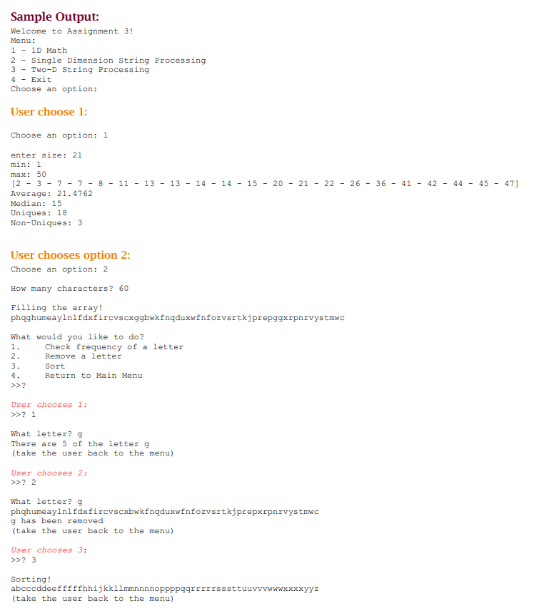 NOT use #include The goal is to use C-Style character array based