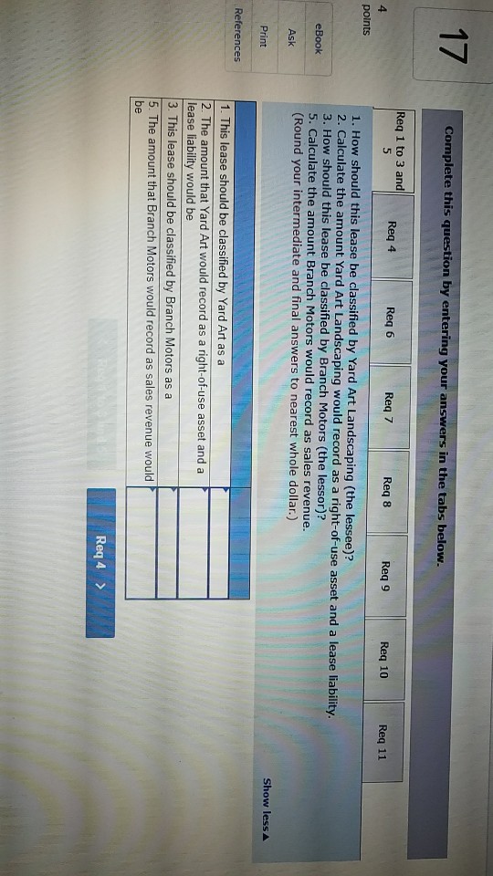 December 31, 2018, Yard Art Landscaping leased a delivery truck from Branch