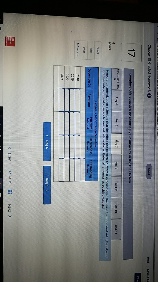 truck was expected to be worth $13,000. The estimated useful life of