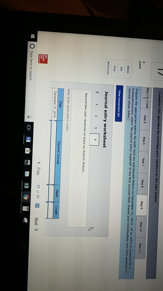 the truck with an outside service firm. As an expedient, Branch Motors