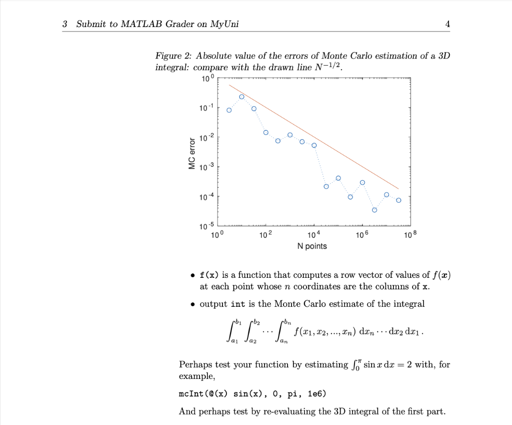 estimate integrals over rectangles in any number of variables (dimensions) via the