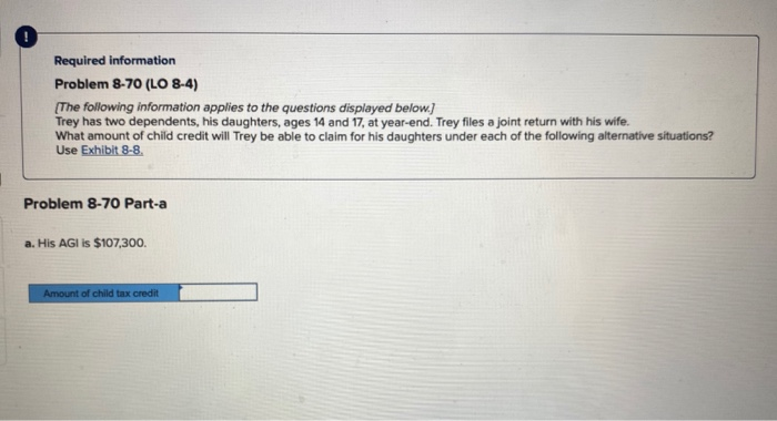 LO 8-4, LO 8-5) (The following information applies to the questions displayed