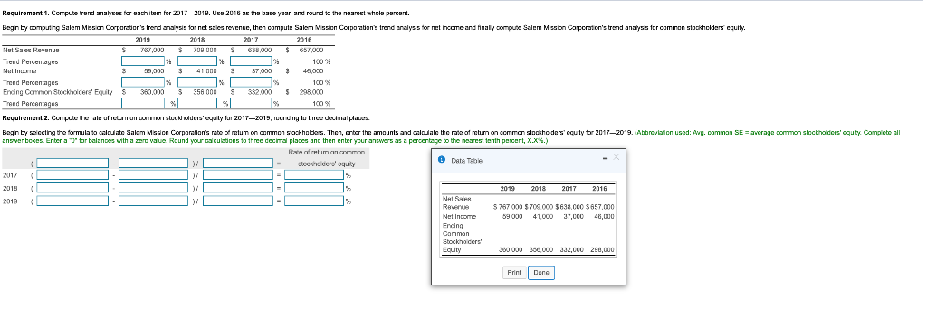 for 2017-2019, Use 2016 as the base year, and round to