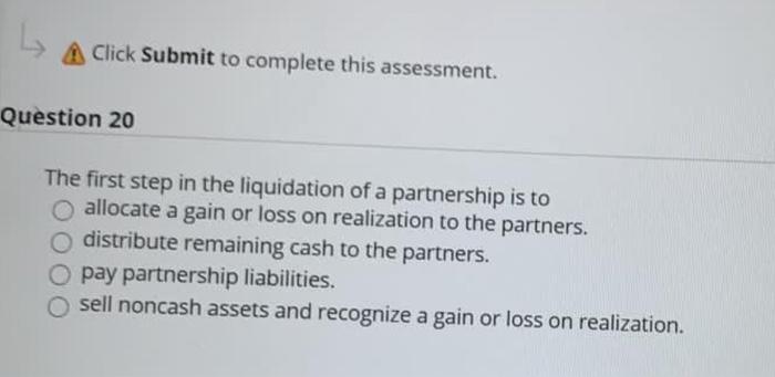 17 of 20 Question 17 1.5 points A company exchanges its old