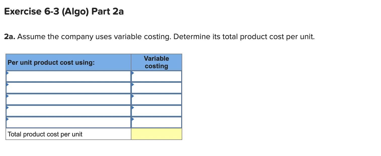 of operations. The company produced 44,000 units and sold 36,000 units at