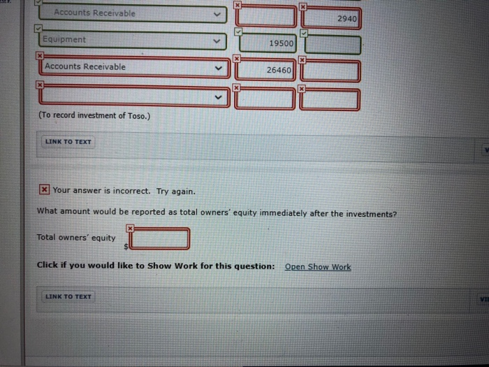 the partnership. Rosen owns land worth $15,600 and receivable of $29,400, and