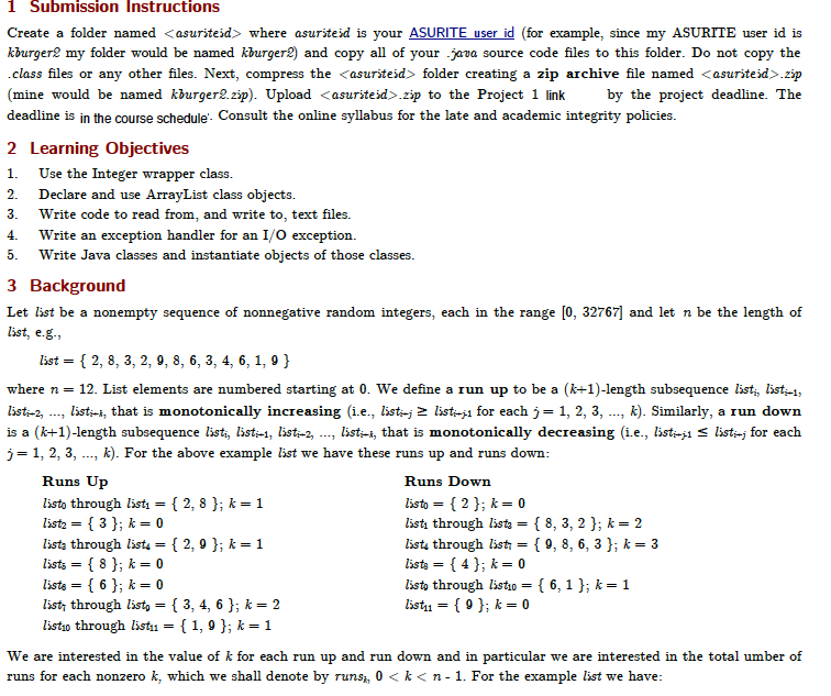 CSE 205 Java Programming 1 Submission Instructions Create a folder named where
