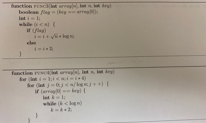 Please indicate the best and worst case Big-O complexities for the following