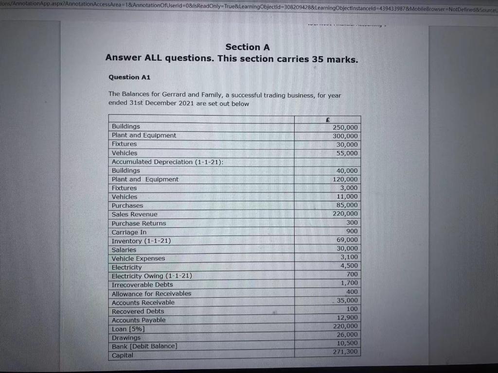 Jons/AnnotationApp.aspx?Annotation AccessArea=18AnnotationOfUserid=0&IsReadOnly-True&Learning ObjectId=308209428&Learning Objectinstanceld-439433987&MobileBrowser-NotDelined Source Section A Answer ALL questions. This