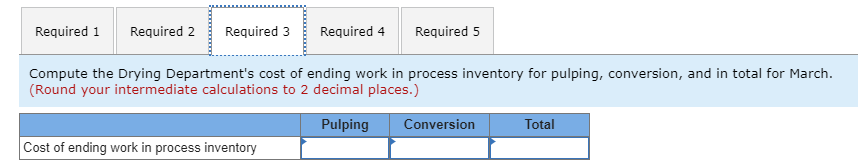 the department plus the units in ending work in process inventory. ANSWER: