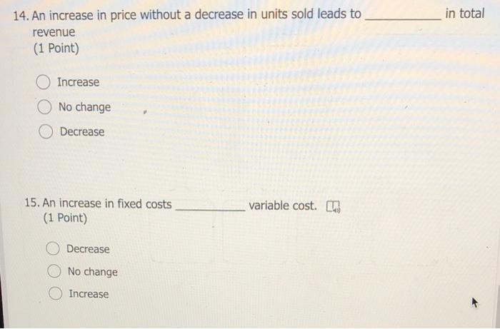 performance when (1 Point) market price > conversion price market price =