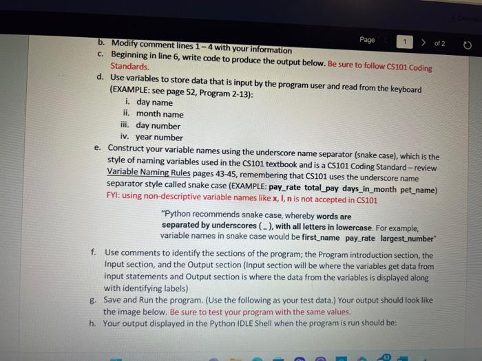 that you have read and studied Chapter 2, sections 2.12.6 in the