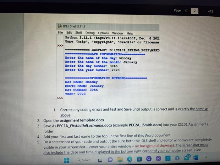 class textbook and completed all example exercises. It is also assumed that