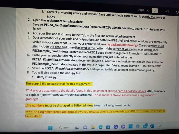 you have viewed and studied all CLASS MATERIALS items found in this