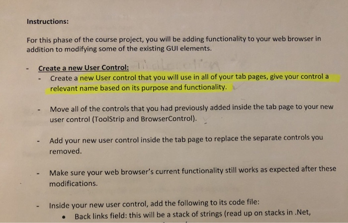 this course, you will incrementally build a fully functioning web browser application.