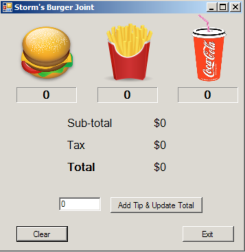  You need to create a program to calculate the total amount