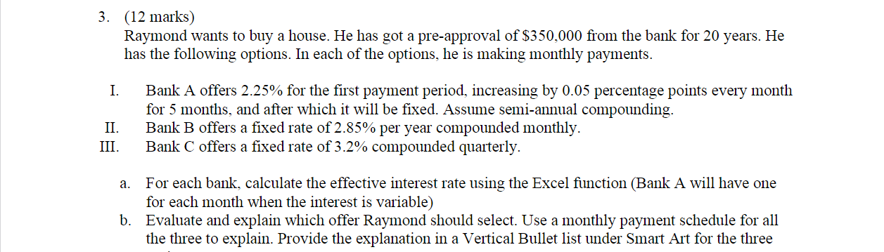 Could you guys please help me with this question? using excel to