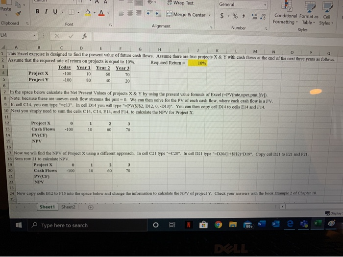  A A Wrap Text General Paste BIU- a-A Merge & Center