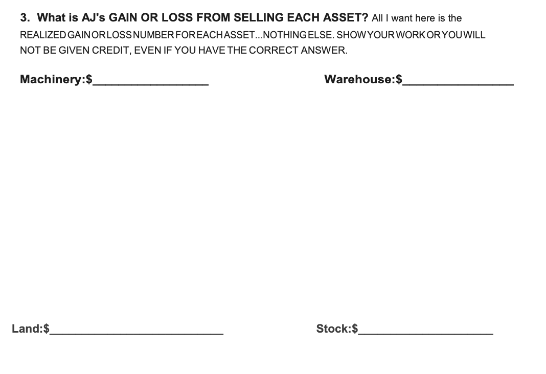 ago (i.e., this is the SECOND year of operations). He purchased the