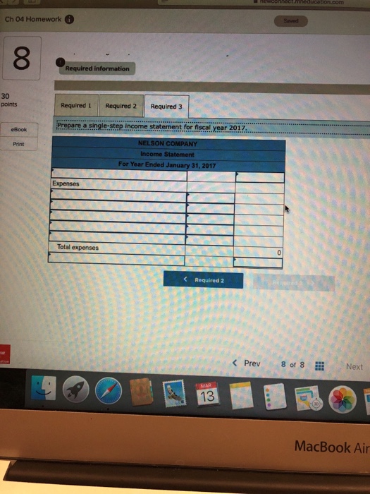 Balance January 31, 2017 $ 6,250 13.000 5,800 2,500 Store sapplies id