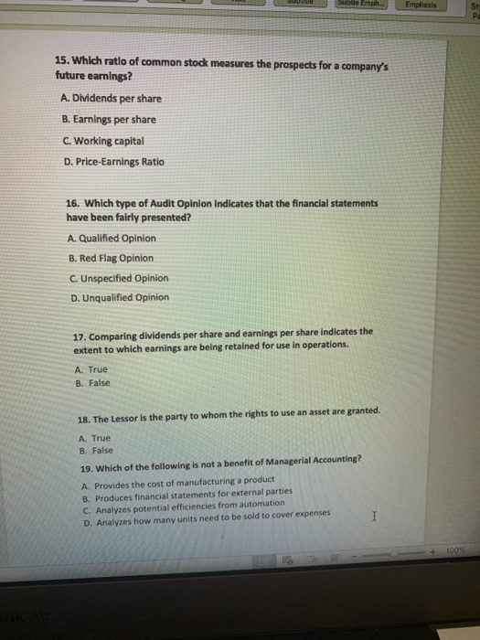 14 | 15.1.16 17 18 1 11. Three of the following could