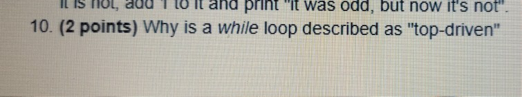 on the screen and where will it display? for (i = 0;