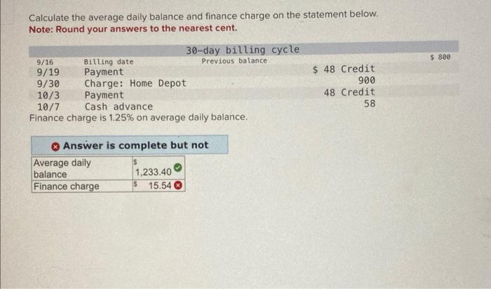 please solve *please type for clear understanding * Calculate the average daily