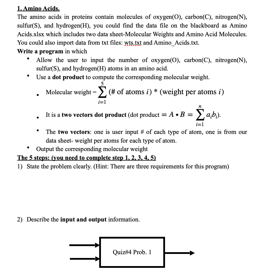  The 5 steps: (you need to complete step 1,2,3,4,5) State the