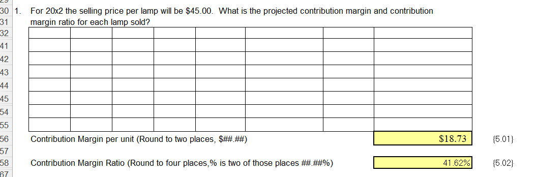 Total Variable Cost Per Unit Variable Selling Variable Administrative Projected Variable Manufacturing