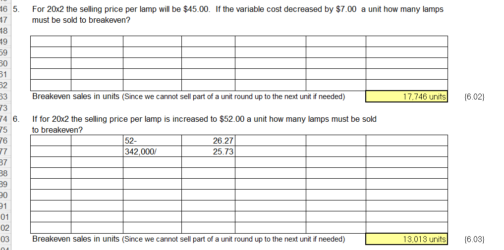 ) 20x1 Cost Projected Percent Increase \begin{tabular}{|l|l|ll|} \hline & & $ &
