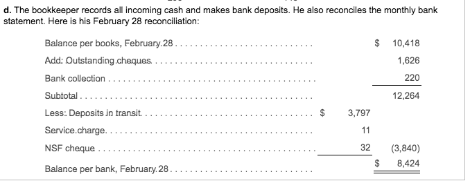 to view additional information.) Requirement Begin by preparing the bank section of