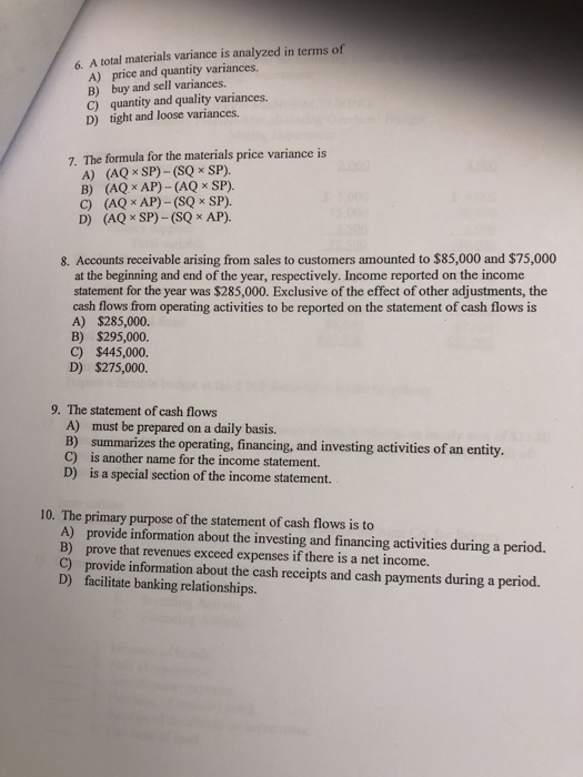 a flexible budget The static budget contains only fixed costs, while the