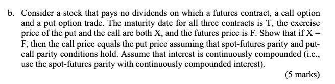  Please answer will thumbs up thanks Consider a stock that pays