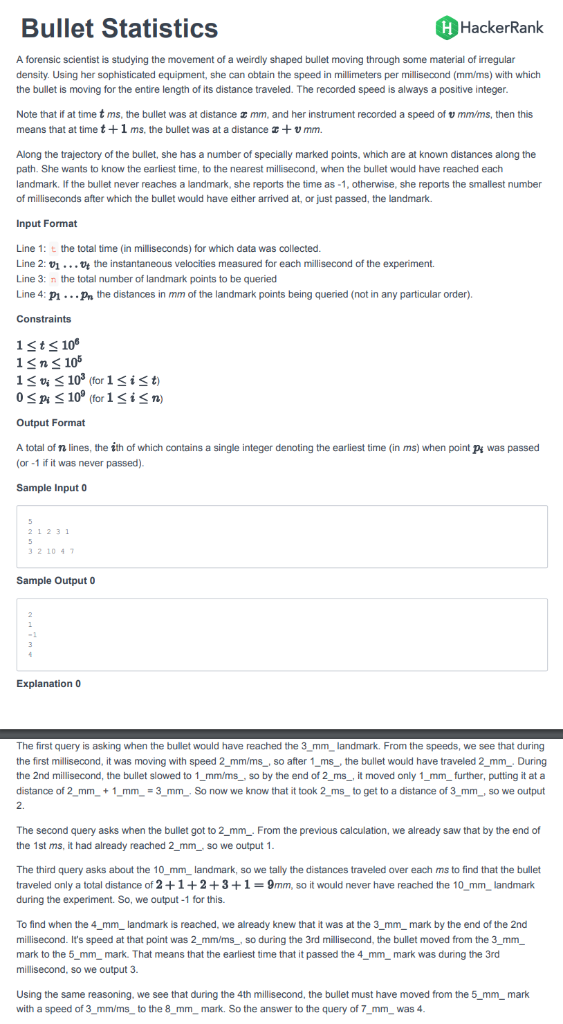 You will need to create an efficient algorithm in respect to time