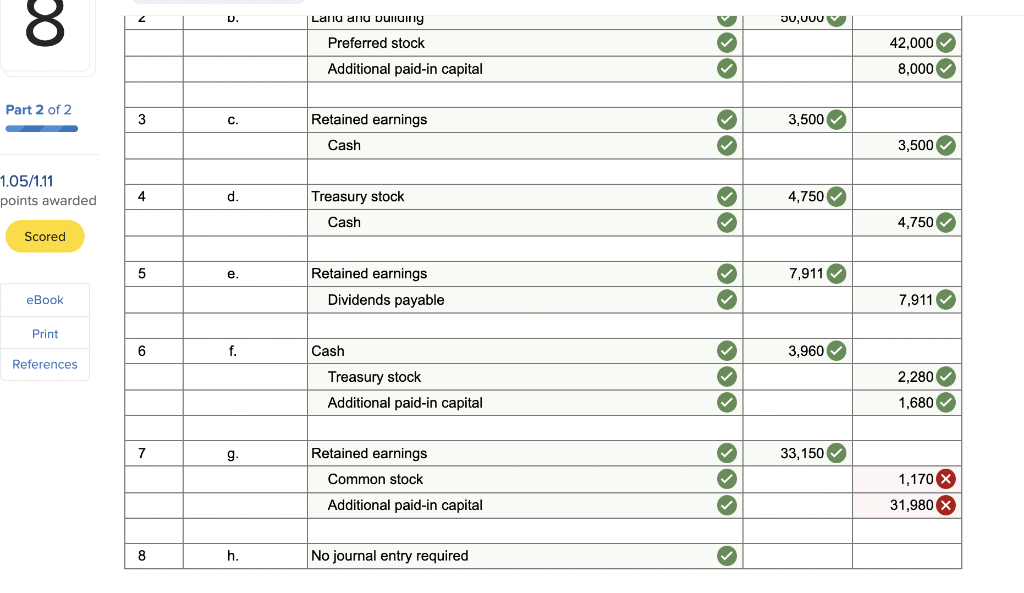 Transaction analysis-various accounts LO 8-1, 8-2, 8-3, 8-4, 8-6 [The following information