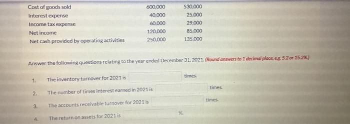 financial statements of Barcelona Company for the year ended December 31 appears