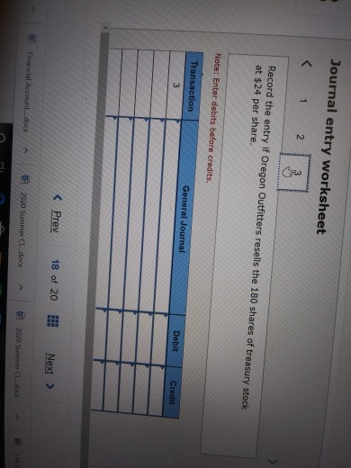 year the decides to purchase 180 shares at a cost of $19