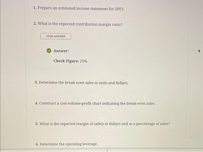 inventories at the end of 20Y3 as at the beginning of the