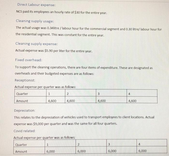 the contractor, NCS dispatches its crew to the locations. The crew performs