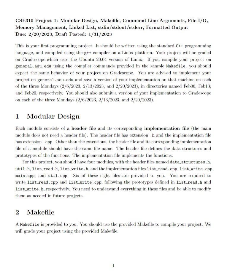 I just need list_read.cpp and list_write.cpp to compare against my code that