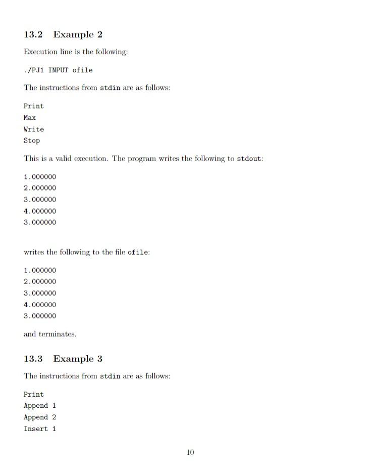 using the compiler commands provided in the sample Makefile, you should expect
